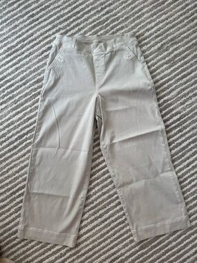 Spanx khaki stretch pants
